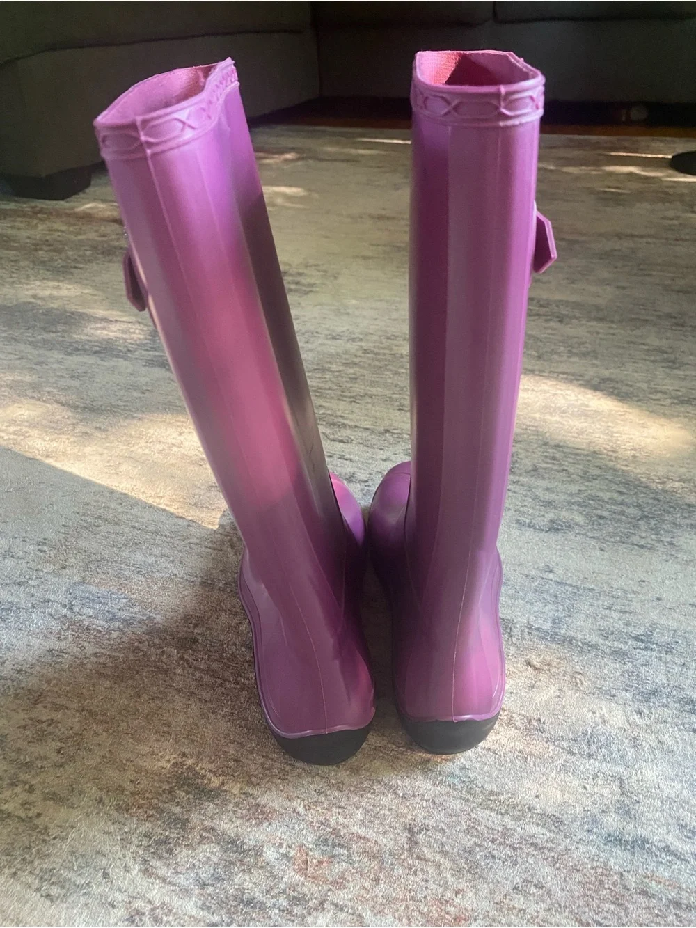 Kamik Women's Purple Mid-Calf Waterproof Rain Boots